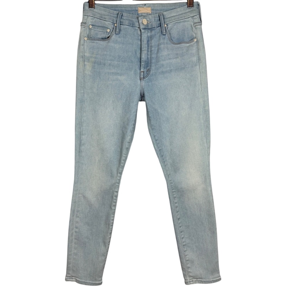 MOTHER The Looker Crop, Swimming Pool Sunday, Mid Rise, Light Wash, Size 26